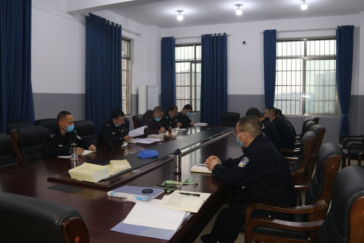 安岳县拘留所开展警示教育强化队伍管理