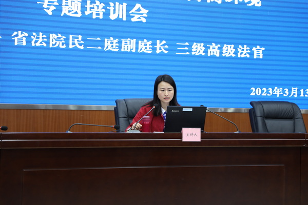 许静 副庭长讲课.JPG